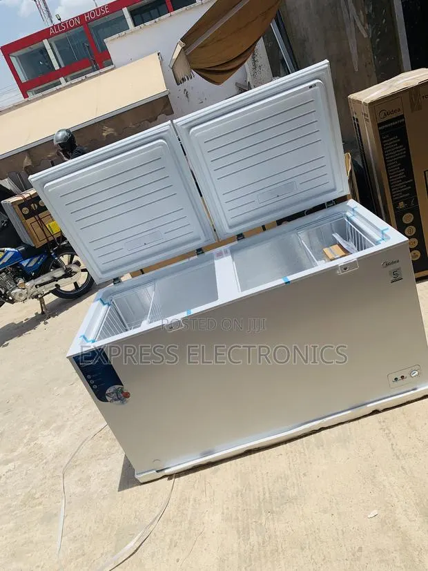 Less Expensive Chest Freezer Double Door Fridge 508l · Photo 1