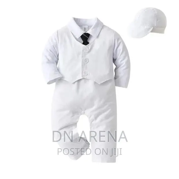 Baby Boys Gentleman Baptism Christening Formal Suit
Set · Photo 1