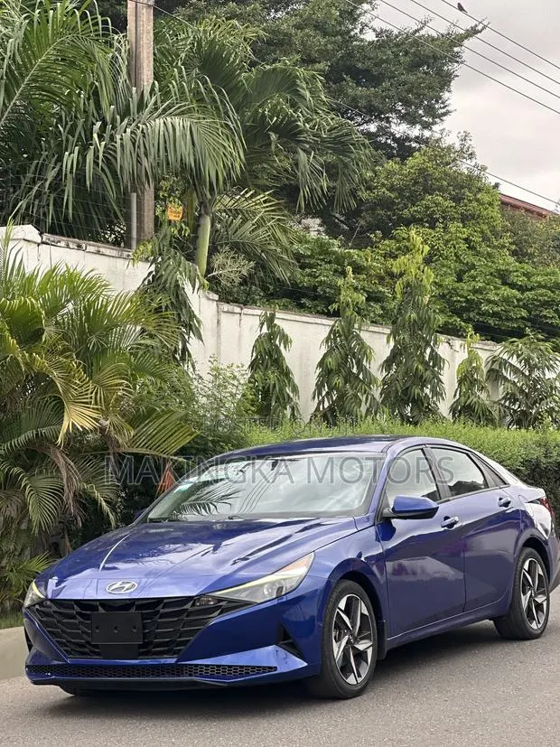 Hyundai Elantra SEL 2023 Blue · Photo 1