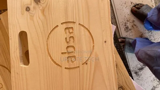 Absa Bank Engraving on Wood · Photo 1