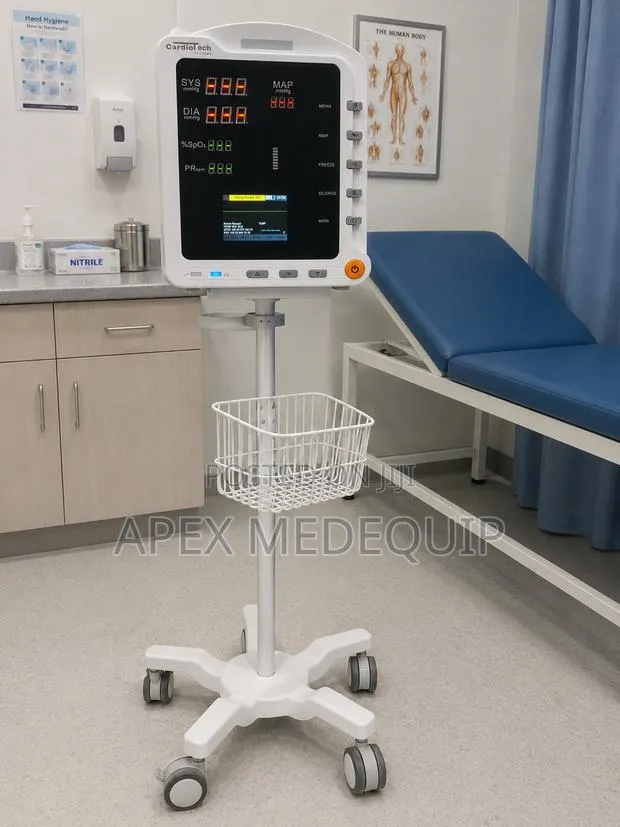 Vital Signs Monitor + Trolley ( Rechargeable) · Photo 1