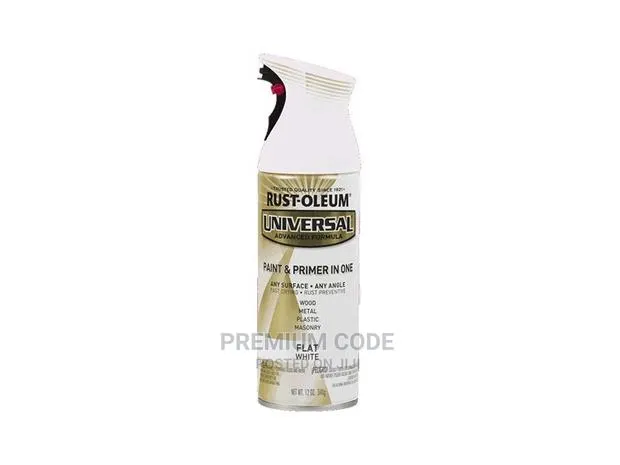 Antirust Paint/Primer Rustoleum, Matte White · Photo 1