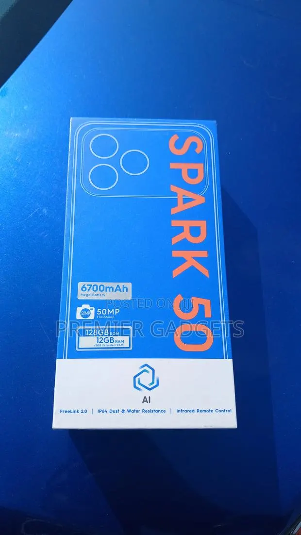 New Tecno Spark 50 128 GB Gold · Photo 1