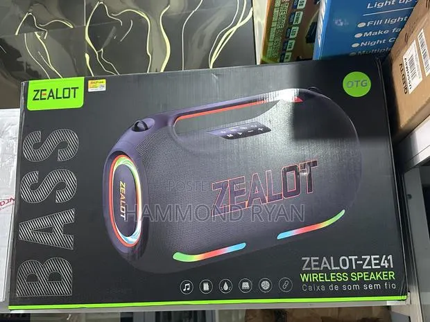 Zealot Ze41 250w Wireless Party Speaker, Monster Bass 24 HRS RGB Light · Photo 1