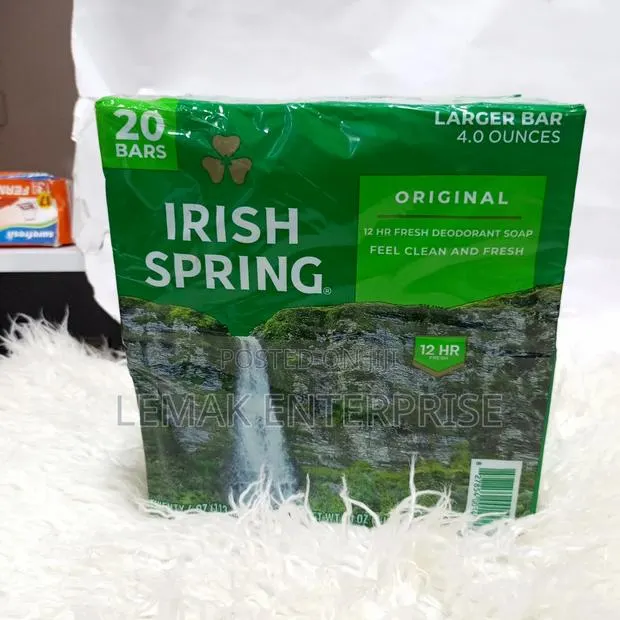 Irish Spring Original 20 PCS Deodorant Soap Bars · Photo 1