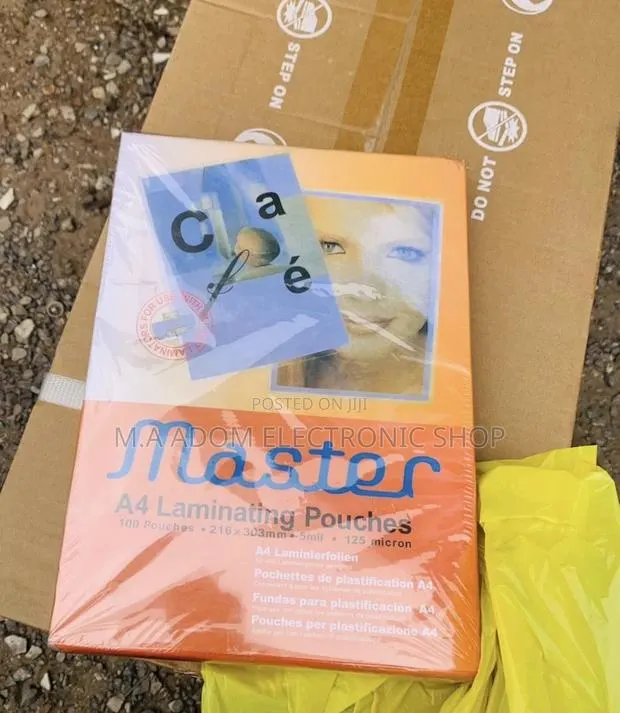 Brand New Master A4 Laminating Film Pouches - 100 Pouches · Photo 1