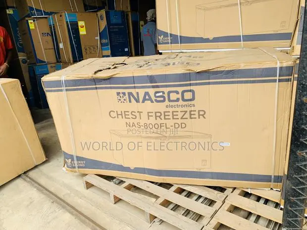 Purchase Nasco 545 LTRS Double Door Chest Freezer – Gold (NAS-800FL-DD · Photo 1