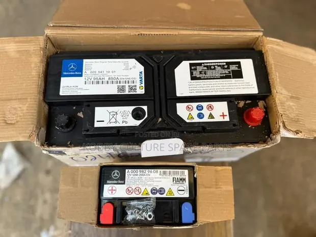 Original Mercedes-Benz Agm Battery and Axiliary Battery Available · Photo 1