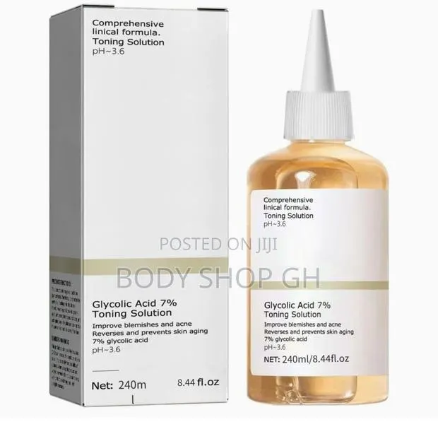 Glycolic Acid Toning Solution for Blemishes, Wrinkle, Acne · Photo 1
