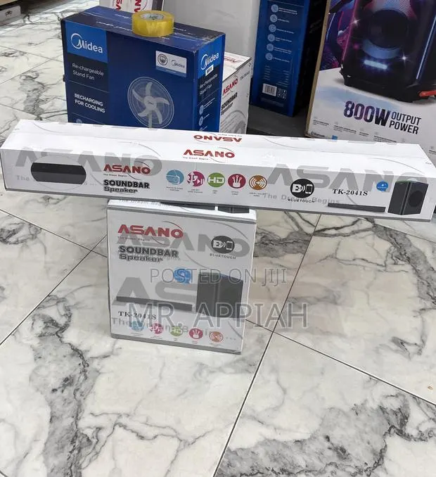 Unique Asano Tk 2041s Wireless Sound Bar(Black) · Photo 1