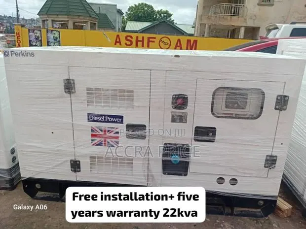 Actual Power Capacity Perkins 22kva Diesel Gen 22kva Genset · Photo 1