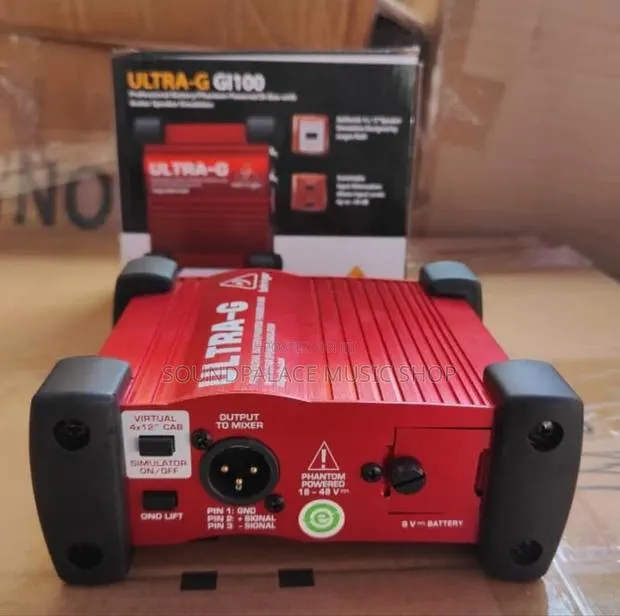 Behringer ULTRA-G GI100 Active Guitar Direct Injection (DI) Box · Photo 1