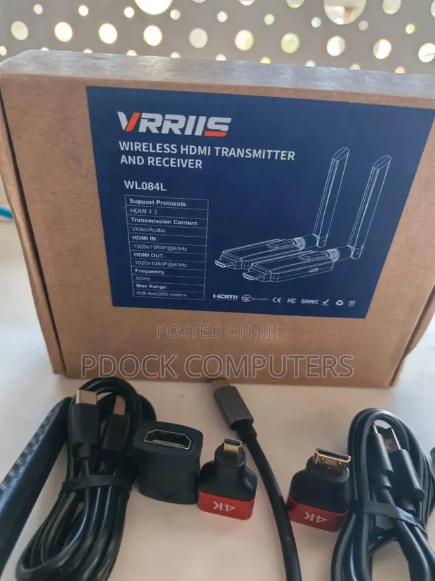 Wireless Hdmi Transmitter and Receiver , Vrriis 200 Meters · Photo 1