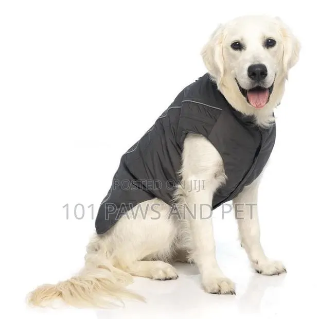 FuzzYard Stormchaser - Dark Grey Pet Jacket · Photo 1
