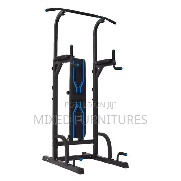 Home Gym Fitness Adjustable Pull Up and Workout With Bench · Photo 1