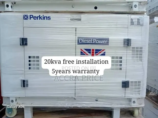 Gold Gridx Perkins 20kva Diesel Generator 20kva Perkins · Photo 1