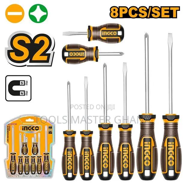 8 Pcs Screwdriver Set - Hksds0828 · Photo 1