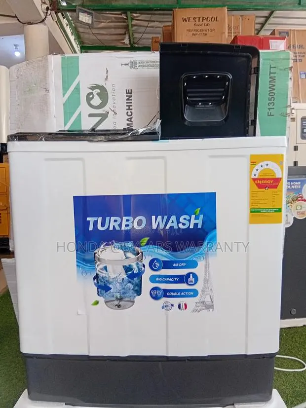 Flamino Twin Tub 12kg Washing Machine – Efficient Washing Drying · Photo 1