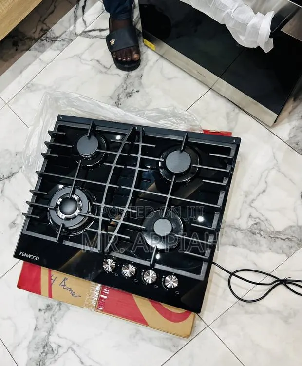 Extremely Classic Kenwood 60cm 4 Gas Built in Hob(Black) · Photo 1