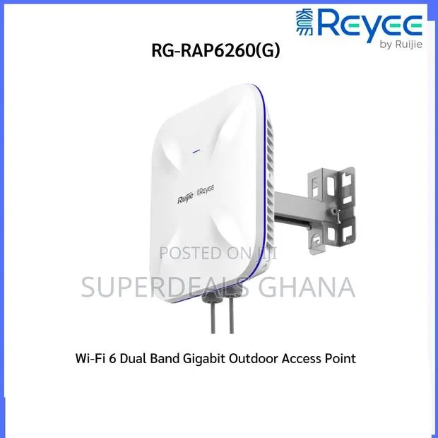 Rg-Rap6260(G) Ax1800 Wi-Fi 6 Dual Band Gigabit Outdoor Access Point · Photo 1
