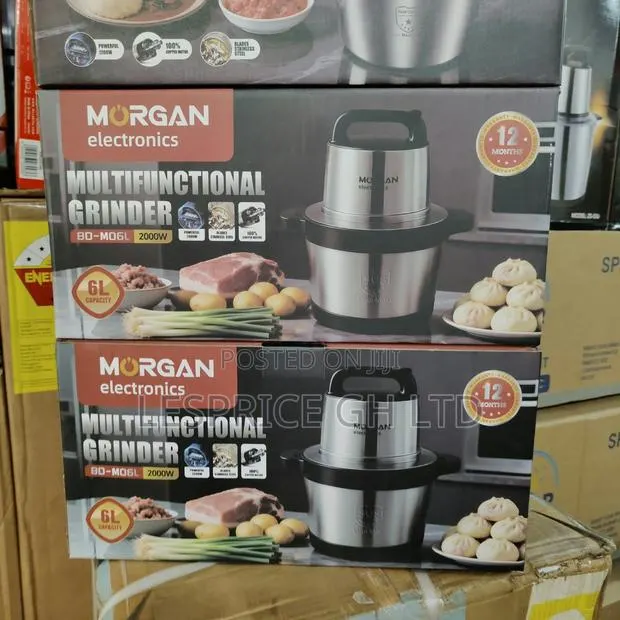 Long Lasting Original 6l Morgan Multifunctional Food Processor · Photo 1