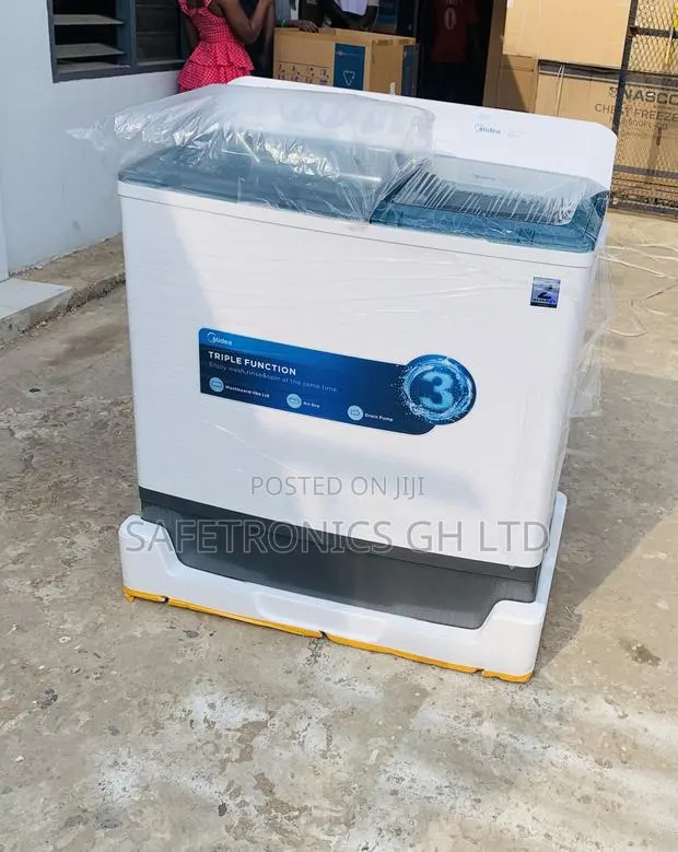 Recommend White Midea 7 KG Twin Tub Semi Automatic Washing Machine · Photo 1