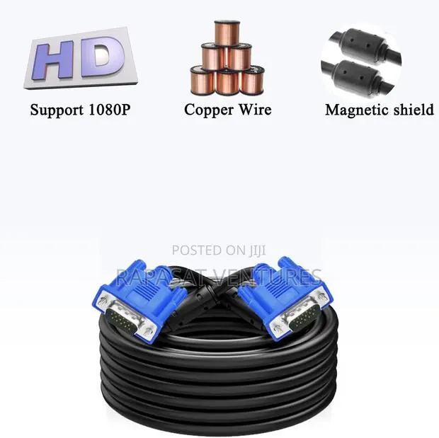 VGA Male to VGA Male Cable (15meters) · Photo 1