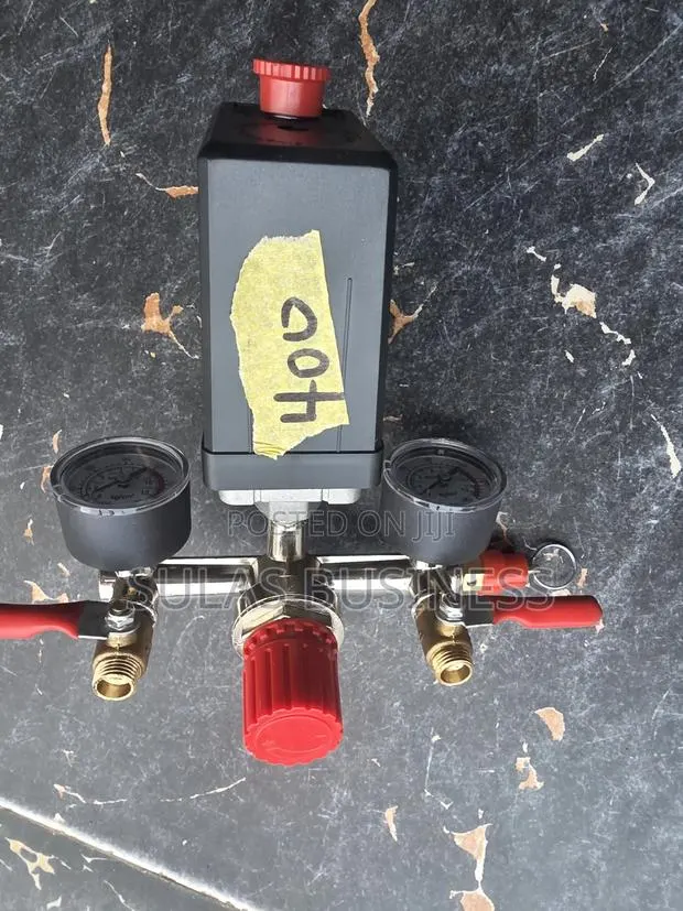Air Compressor Gauge Plus Switch