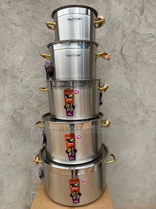 5 in 1 Commercial Silver Set · Photo 1
