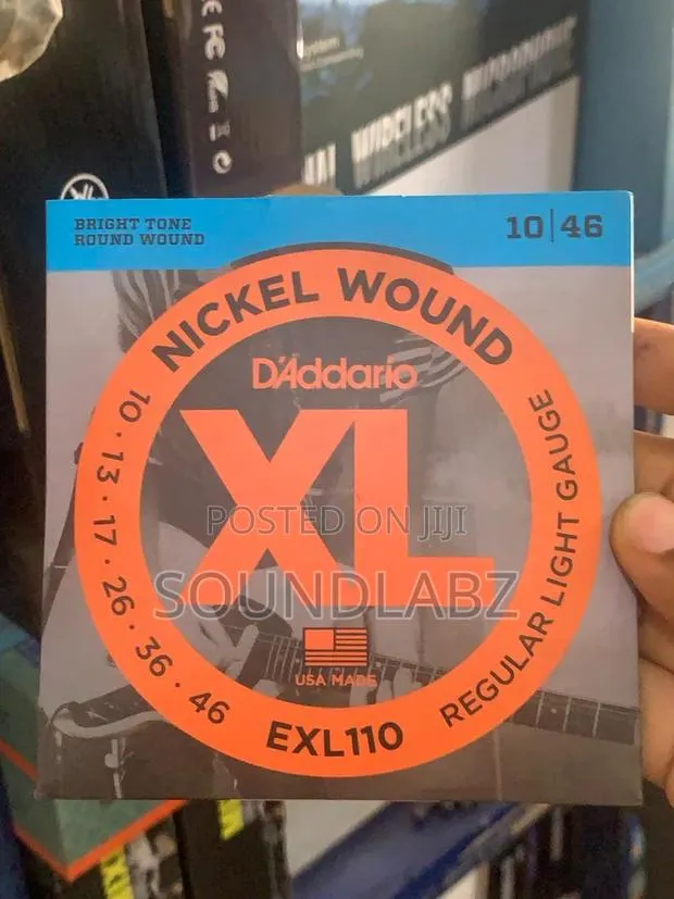 d'Addario EXL110-7 Nickel Wound 7-String Electric Guitar · Photo 1