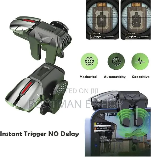 Mobile Controller Mobile Phone 4 Triggers Joystick Gaming · Photo 1