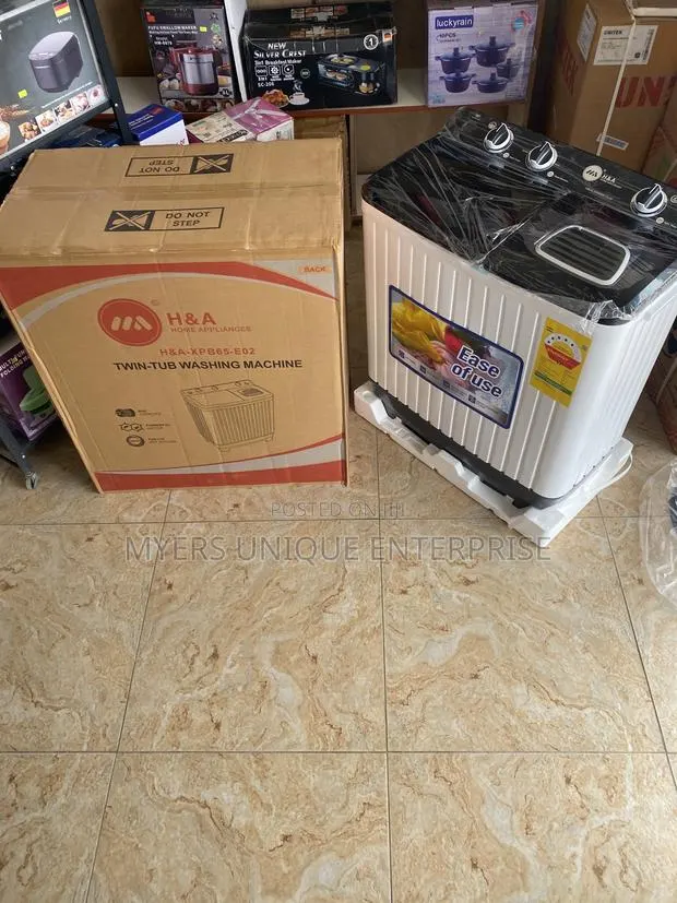 H&A 7kg Twin Tub Semi-Automatic Washing Machine · Photo 1