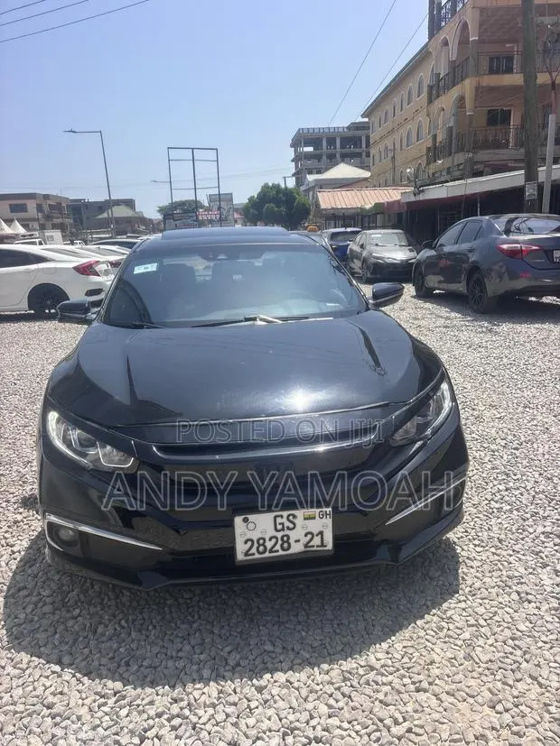 Honda Civic 2017 Black · Photo 1