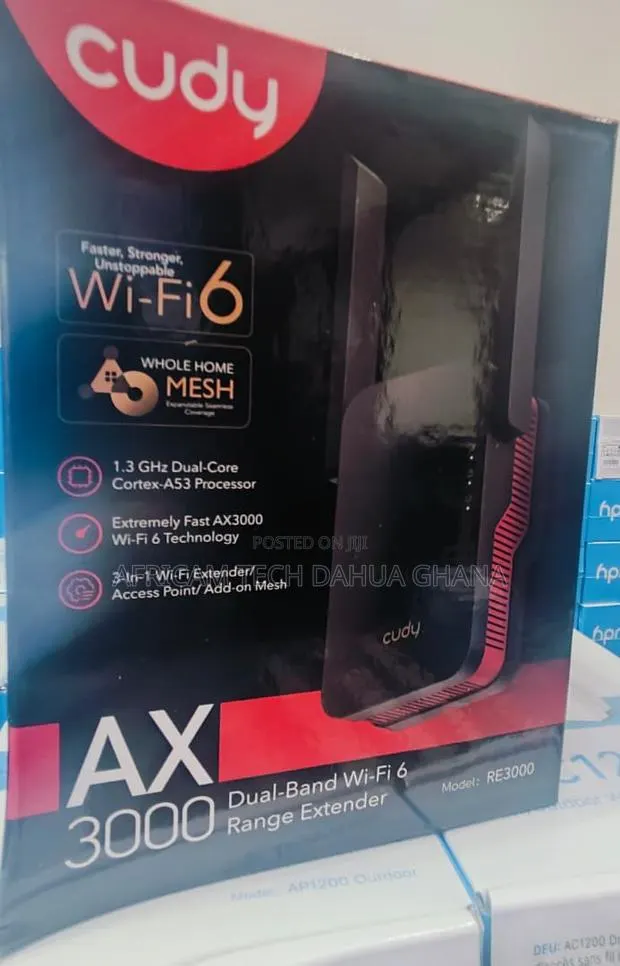 Cudy Ax3000 Mesh Wi-Fi 6 Range Extender · Photo 1