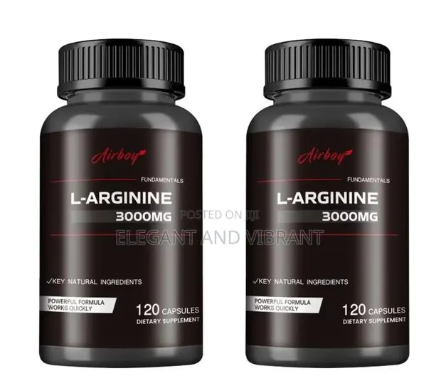 L-Arginne With Selinum and Black Pepper Combo, 3000mg Capsules · Photo 1