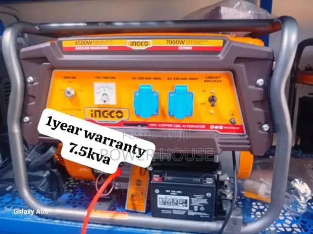 Astralsourcein Ingco Petrol Generator 7.5kva 8500watts · Photo 1