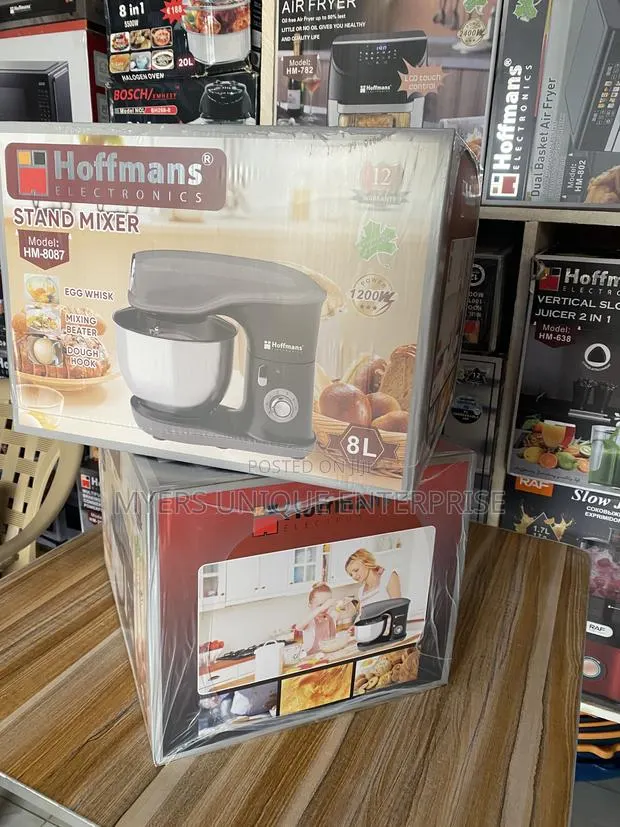 Hoffmans Electronics Cake Mixer With Stainless Bowl 8L · Photo 1