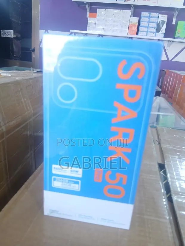 New Tecno Spark 50 Pro 256 GB Black · Photo 1