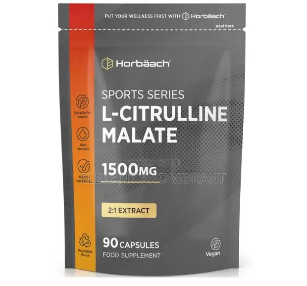 L-Citrulline Malate 1500 Mg | 90 Capsules · Photo 1