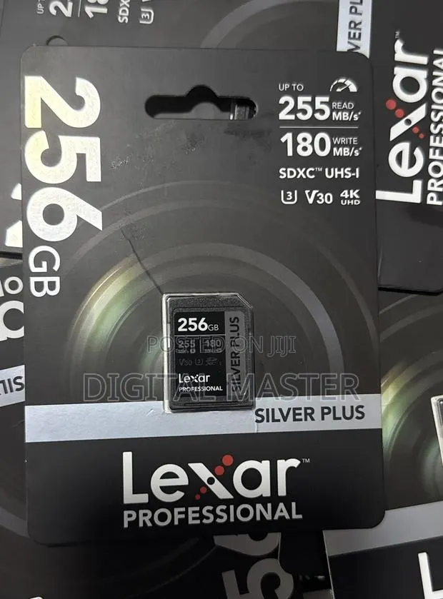 Lexar 256gb Professional Silver Plus Uhs-I SDXC Memory Card · Photo 1