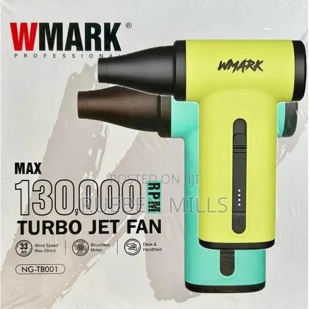 Wmark New Upgrade High Speed Mini Jet Turbo Fan Air Dust Blower · Photo 1