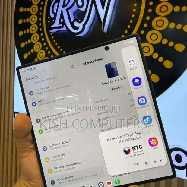 Samsung Galaxy Z Fold7 512 GB Gray · Photo 1