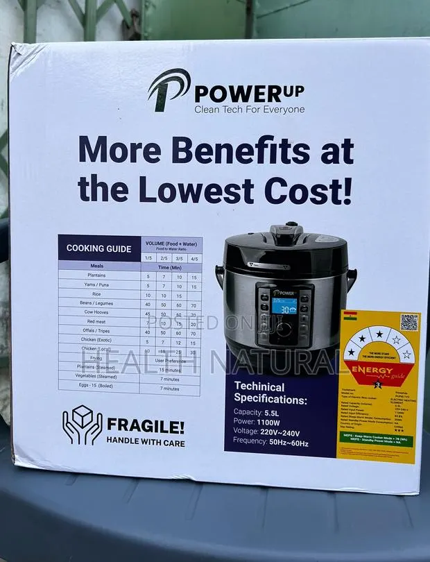 Powerup Smart Electric Pressure Cooker – Save Energy, Cook Faster! · Photo 1