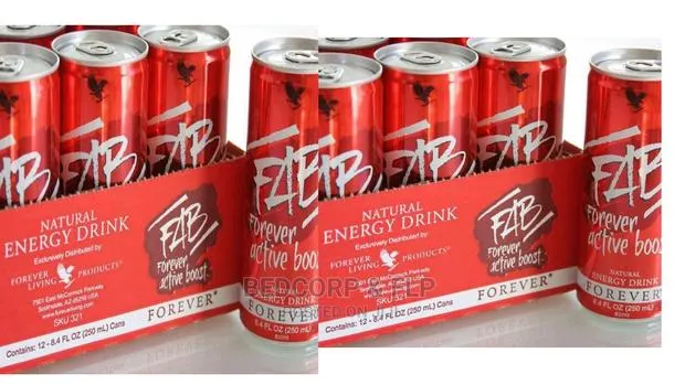 Fab Energy Drink With B6 and B12 · Photo 1