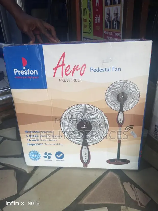 Standing Fan 16" - Remote Operated(Preston) · Photo 1