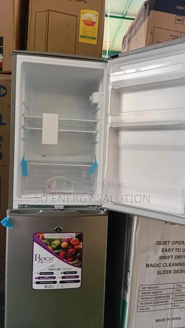 Roch 147L Double Door Refrigerator – High Performance Cooling · Photo 1