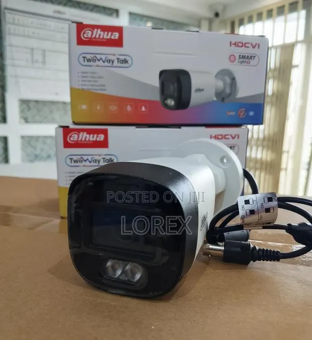 Dahua 2mp Camera Outdoor 2 Way Audio Full Color Hac-Hfw1200-TLMP-Il-T · Photo 1