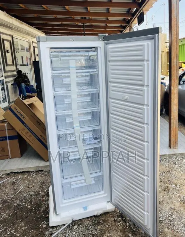 Sleek Designed Nasco 242l Standing Freezer(Nasd1-33)Gray · Photo 1