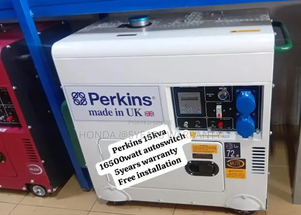 Friendly Energy Experts Perkins 15kva 16500watt Generator · Photo 1