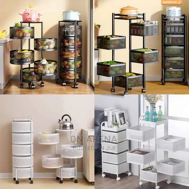 360 Rotating Storage Baskets · Photo 1